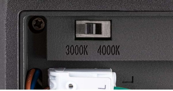 Eskina Frame Zidna lampa 3000/4000K Anthracite - SLV