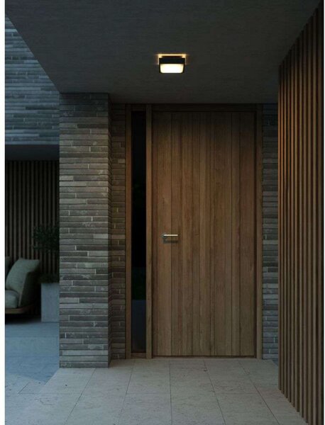 Oliver Square vanjska zidna svjetiljka crna - Nordlux