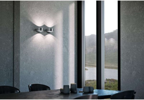 Zidne Svjetiljka LIGHT-POINT, prigušiv, Metalik, Područje hodnika, Aluminij