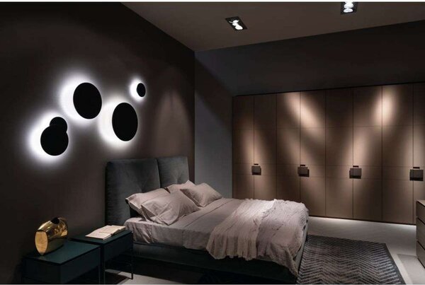 Soho W1 Zidna lampa Ø12 IP54 2700/3000K Crna - Light-Point