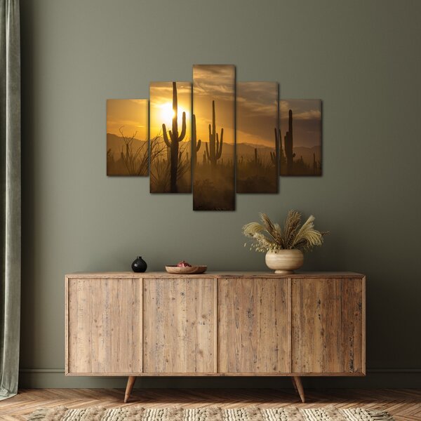 Slika - Saguaro kaktusi (150x105 cm)