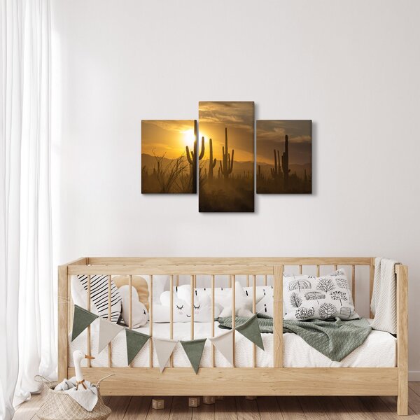 Slika - Saguaro kaktusi (90x60 cm)