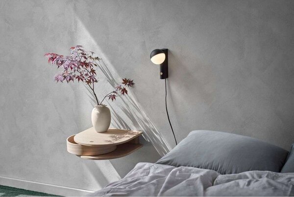 Stolne Lampa Northern, prigušiv, Crno, Dnevna soba, Metal