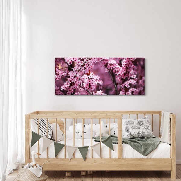 Slika - Ružičasta sakura (120x50 cm)