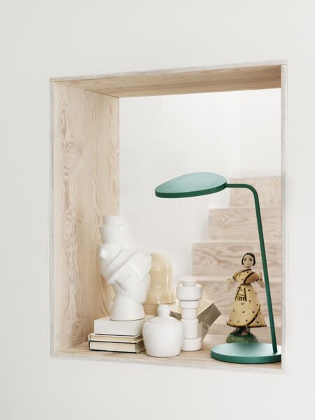 Stolne Lampa Muuto, prigušiv, Sivo, Dnevna soba, Aluminij