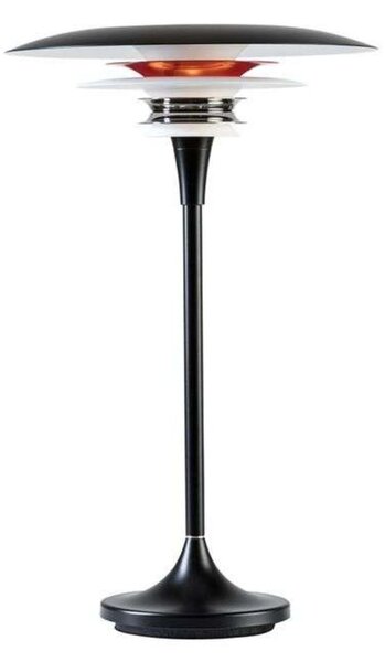 Diablo Stolna lampa Ø30 Matt Crna/Glossy Red- Belid