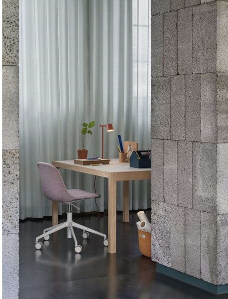 Stolne Lampa Muuto, prigušiv, Smeđa / hrđa, Dnevna soba, Aluminij