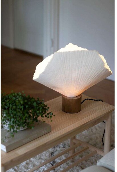Stolne Lampa Globen Lighting, Drvo, Dnevna soba, Papirnati karton