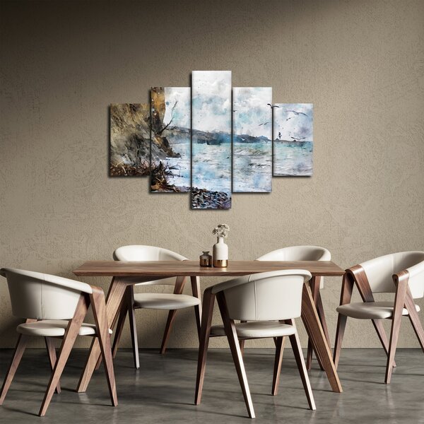 Slika - Greben, akvarel (150x105 cm)