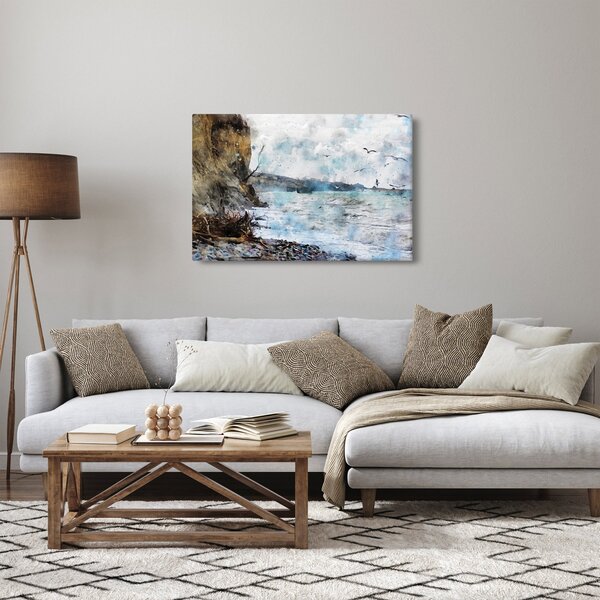 Slika - Greben, akvarel (90x60 cm)