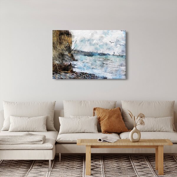 Slika - Greben, akvarel (90x60 cm)