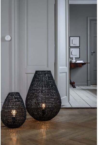 Stolne Lampa Watt & Veke, Crno, Dnevna soba, Papirnati karton, Skandinavski