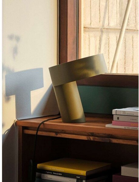 Stolne Lampa HAY, prigušiv, Zelena, Dnevna soba, Aluminij
