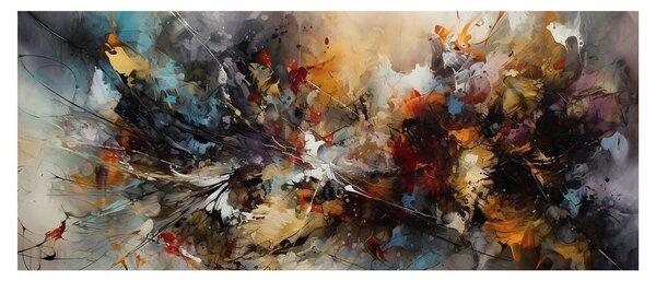 Slika - Apstraktna grafika (120x50 cm)
