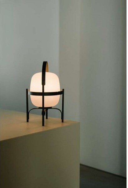 Stolne Lampa Santa & Cole, prigušiv, Bijela, Dnevna soba, Metal
