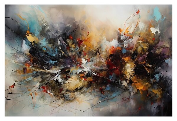 Slika - Apstraktna grafika (90x60 cm)