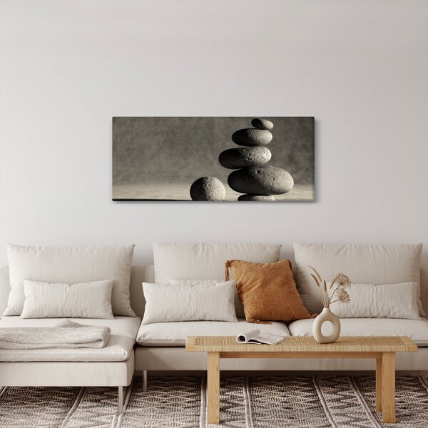 Slika - Sivo kamenje (120x50 cm)