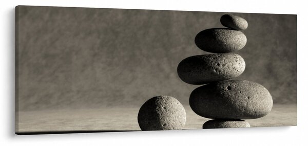 Slika - Sivo kamenje (120x50 cm)