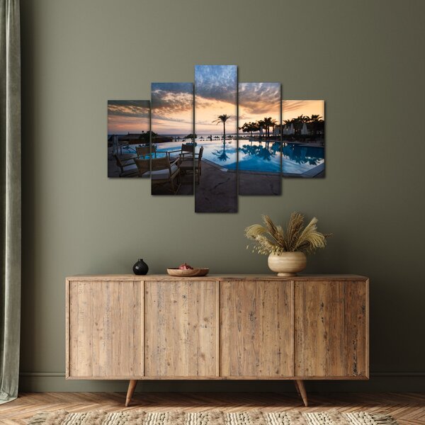 Slika - Resort uz more (150x105 cm)