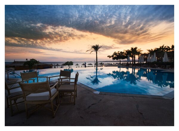 Slika - Resort uz more (70x50 cm)