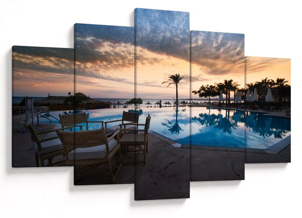 Slika - Resort uz more (150x105 cm)