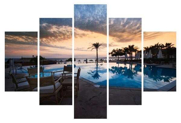 Slika - Resort uz more (150x105 cm)