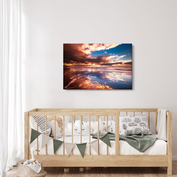 Slika - Večernja plaža (90x60 cm)