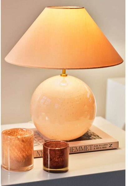 Stolne Lampa Globen Lighting, Ružičasta ruža, Dnevna soba, Staklo