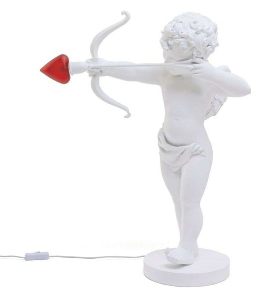 Stolne Lampa SELETTI, Bijela, Dnevna soba, Plastika