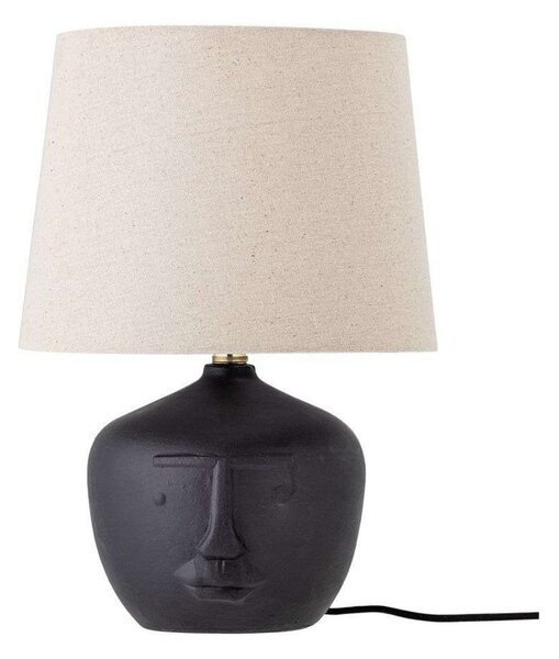 Stolne Lampa Bloomingville, Crno, Dnevna soba, Tkanina / tekstil