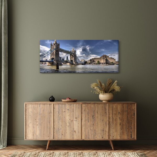 Slika - Tower Bridge u Londonu (120x50 cm)