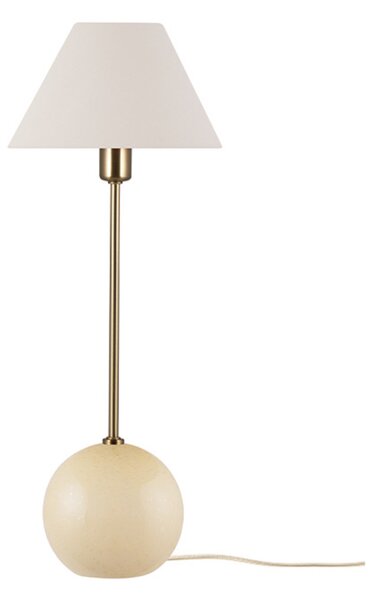 Stolne Lampa Globen Lighting, IRIS, Bež, Dnevna soba, Staklo, Vintage