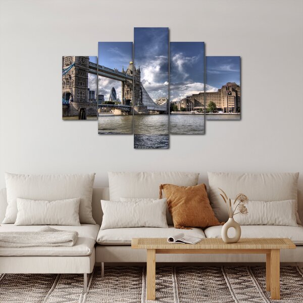 Slika - Tower Bridge u Londonu (150x105 cm)