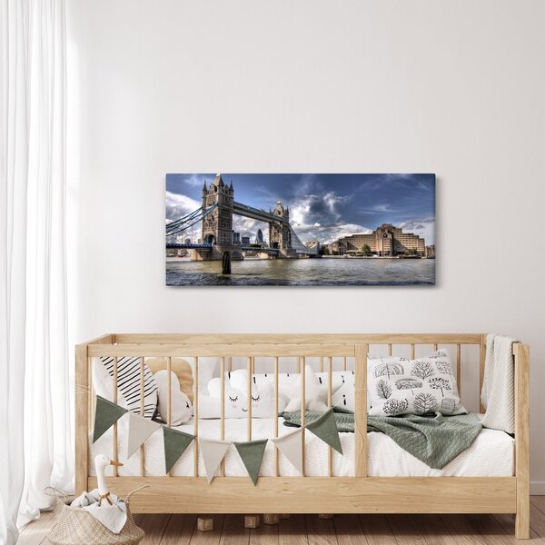 Slika - Tower Bridge u Londonu (120x50 cm)