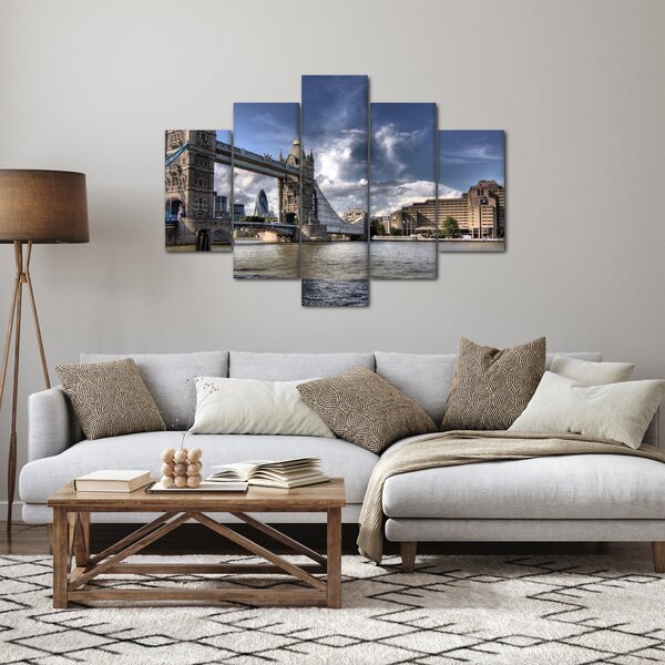 Slika - Tower Bridge u Londonu (150x105 cm)