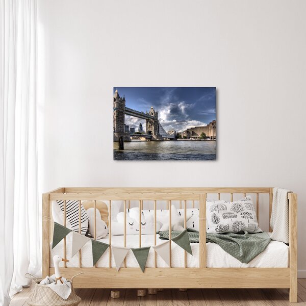 Slika - Tower Bridge u Londonu (70x50 cm)