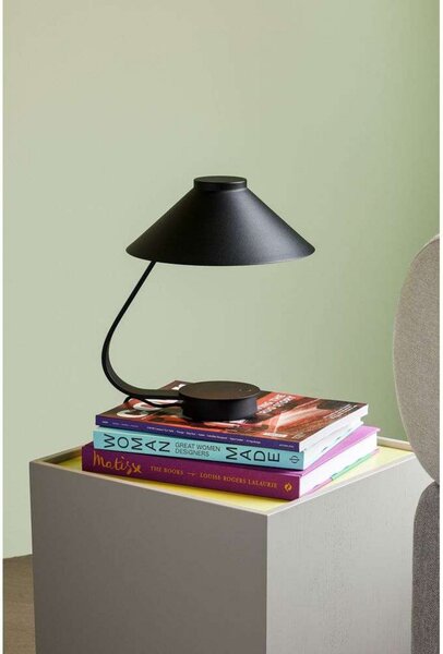 Stolne Lampa Hübsch, prigušiv, Crno, Dnevna soba, Metal