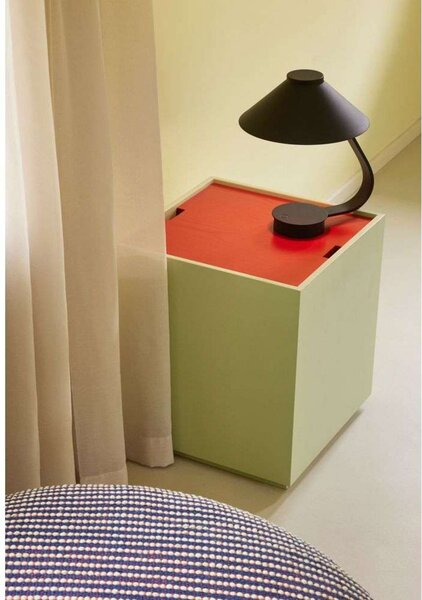 Stolne Lampa Hübsch, prigušiv, Crno, Dnevna soba, Metal