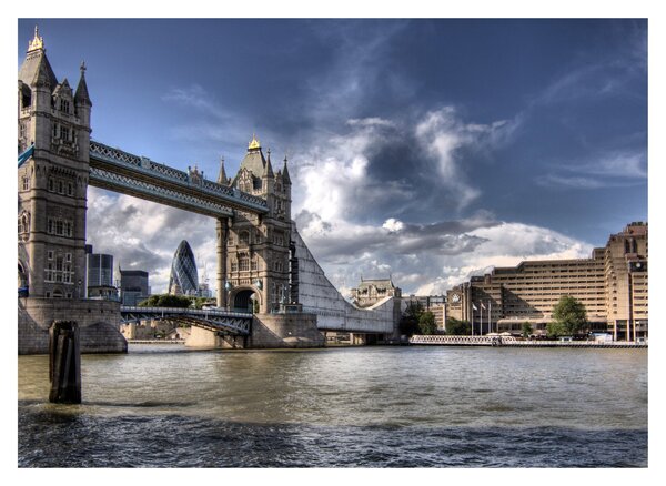 Slika - Tower Bridge u Londonu (70x50 cm)