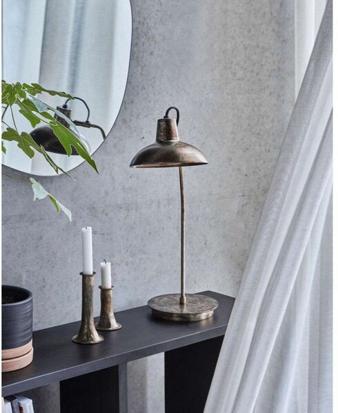 Stolne Lampa House Doctor, Smeđa / hrđa, Dnevna soba, Metal