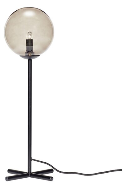 Stolne Lampa Hübsch, Crno, Dnevna soba, Staklo