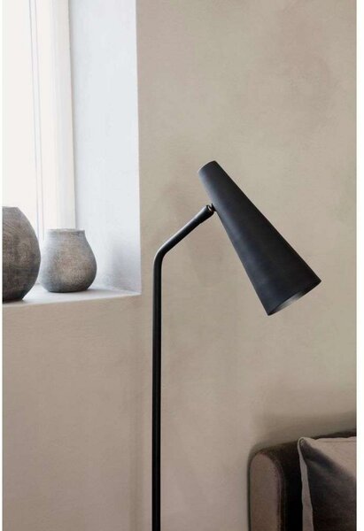 Precise podna lampa, crna, visina 124 cm, E14 - House Doctor