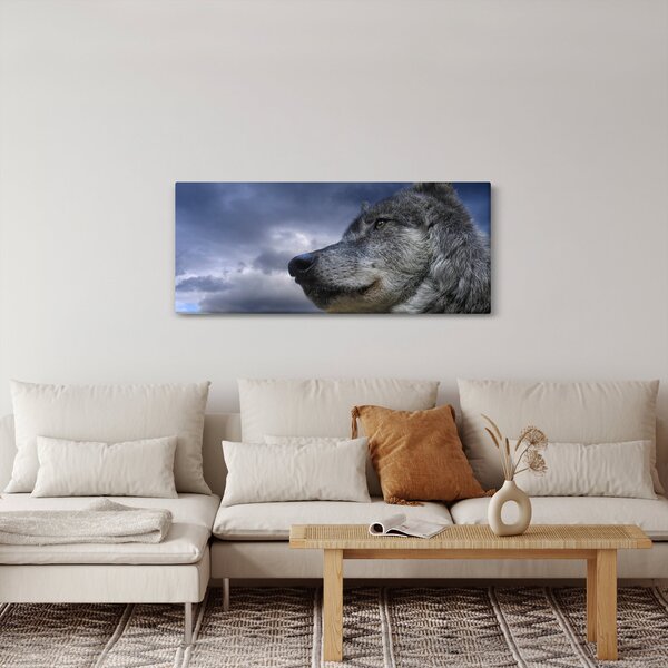 Slika - Vukova glava (120x50 cm)