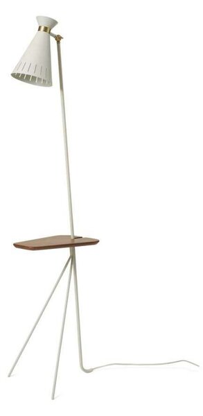 Podne Lampa Warm Nordic, Bijela, Dnevna soba, Metal, Vintage
