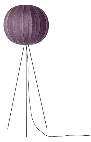 Knit-Wit 60 Round Podna lampa Høj Burgundy - Made By Hand