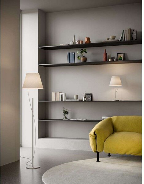 Podne Lampa Lodes, prigušiv, Bijela, Dnevna soba, Metal