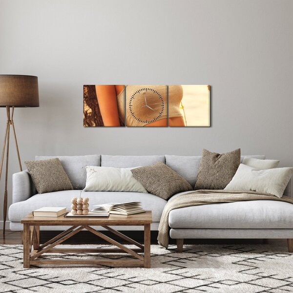 Slika - Ženska ob drevesu (sa satom) (90x30 cm)