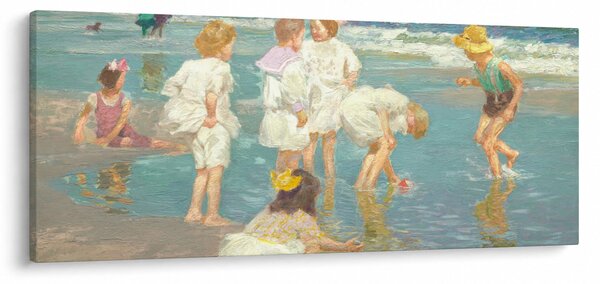 Slika - Edward Henry Potthast, A Holiday, reprodukcije (120x50 cm)