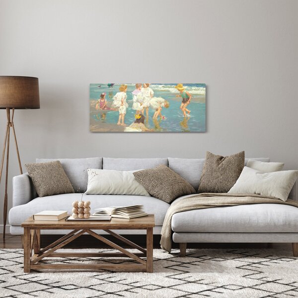 Slika - Edward Henry Potthast, A Holiday, reprodukcije (120x50 cm)