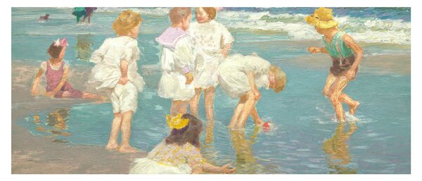 Slika - Edward Henry Potthast, A Holiday, reprodukcije (120x50 cm)